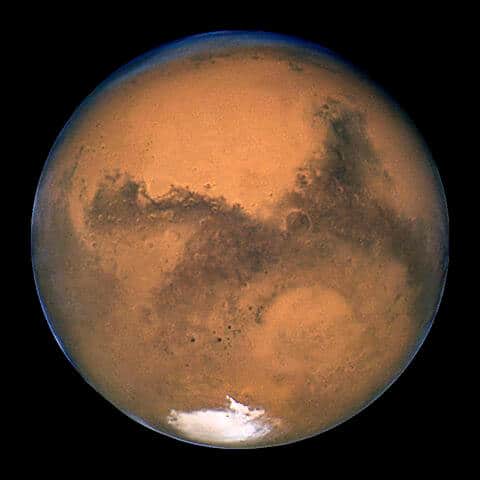 Where is planet Mars tonight?